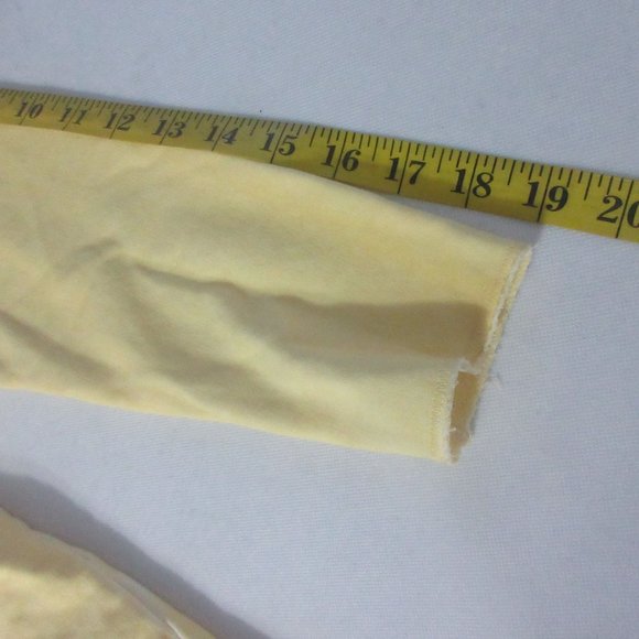 Better Rich NY Heart crew Julia Sweatshirt sunlight yellow women's SMALL NEW - Picture 6 of 9